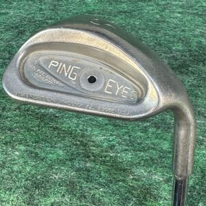 Vintage Ping Eye 2 Sand Wedge Iron S Right Hand Steel Shaft Golf Pride Grip